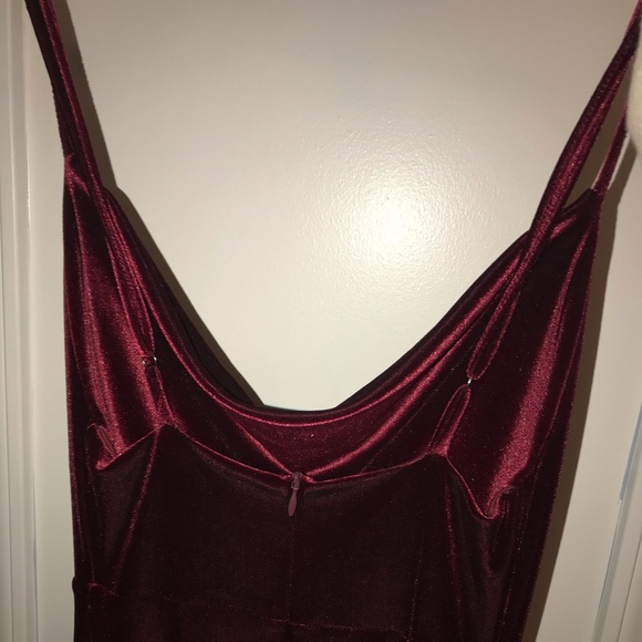 Lulus Maxi Velvet Dress - Picture 3 of 5